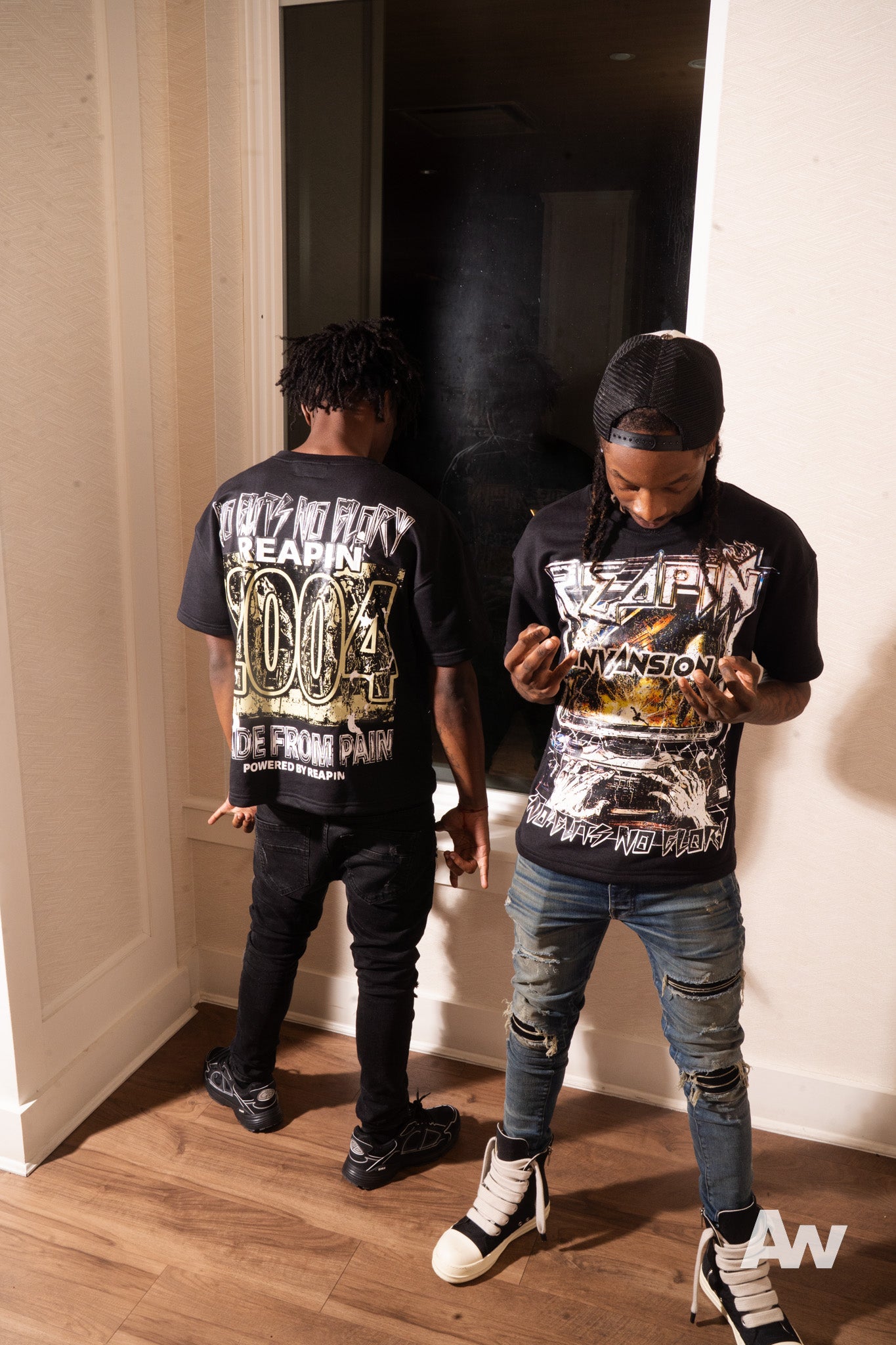 “TYPO” boxy tee