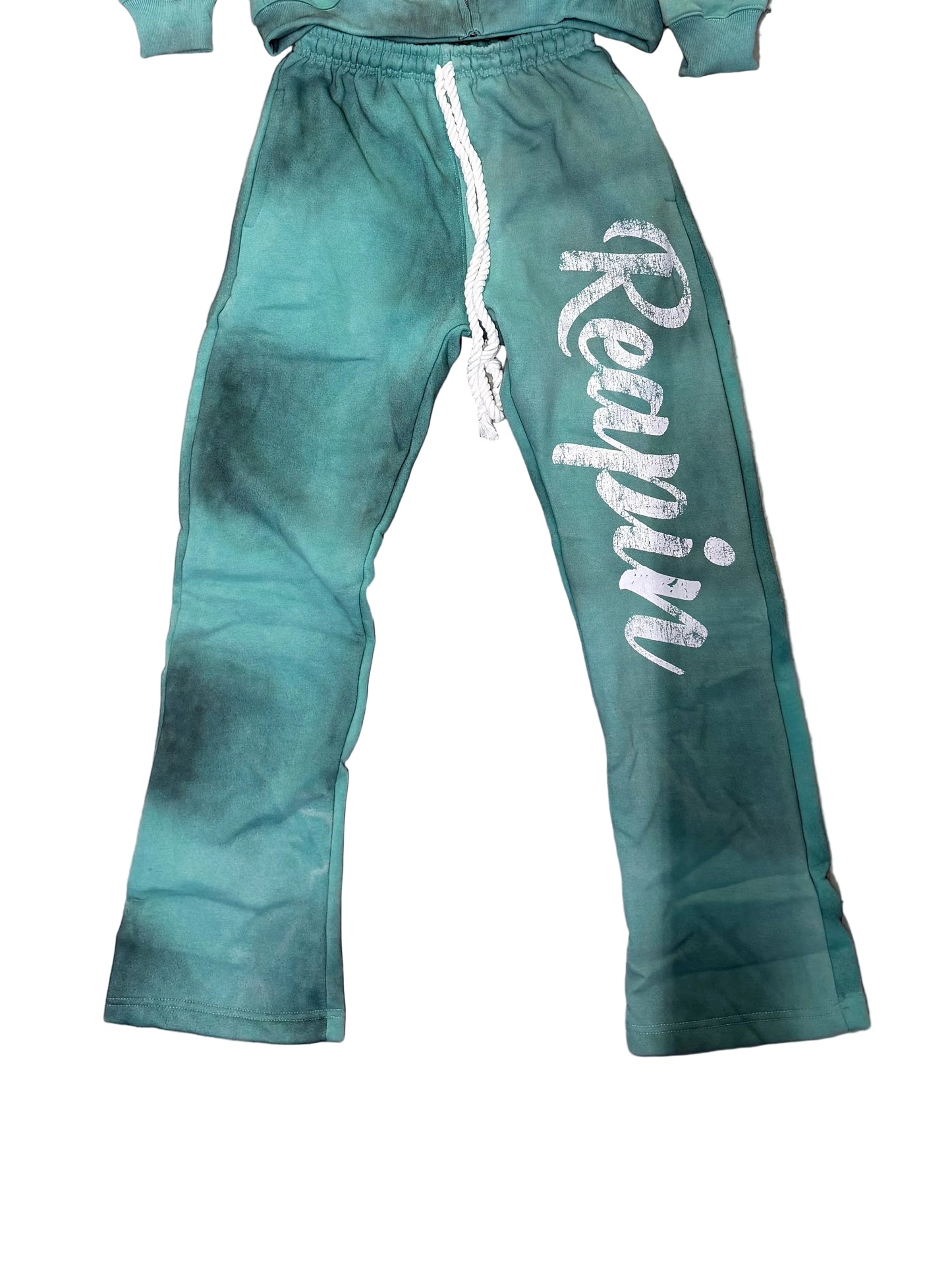 Distressed Dinero “Ash Blue” Pants